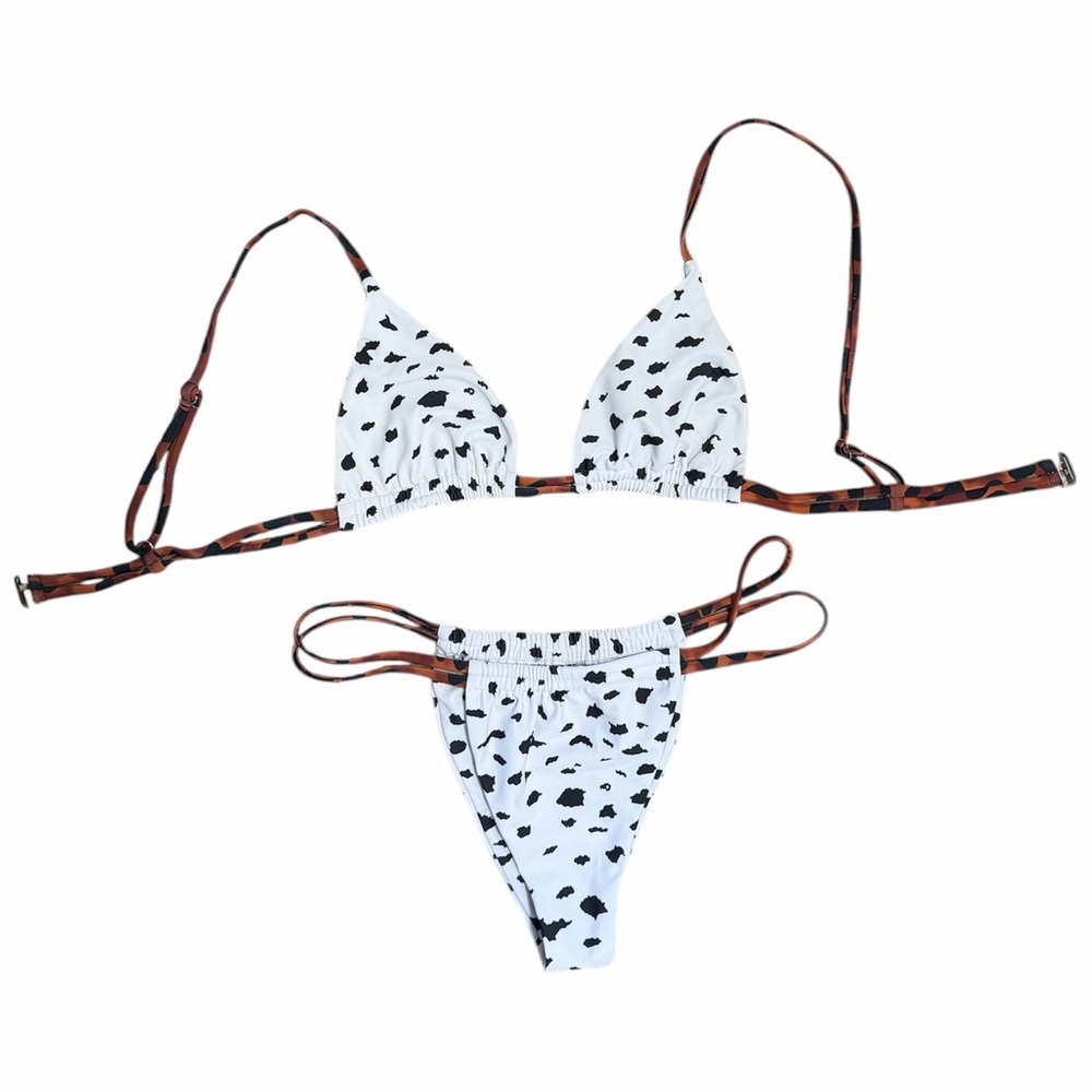 Country Girl animal print Triangle Bikini